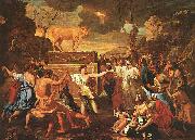 Nicolas Poussin The Adoration of the Golden Calf china oil painting artist